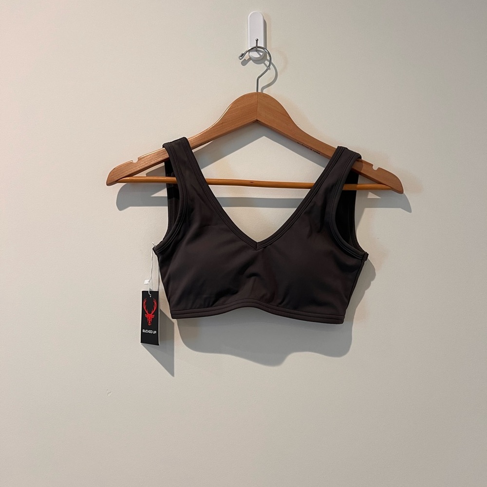Bucked Up Sleek Black Sports Bra